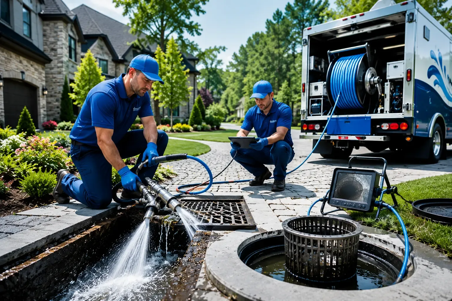 Local outdoor drain cleaning professionals in Riverton, IL